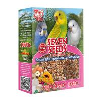 SEVEN SEEDS SUPERMIX корм д/волнистых попугаев 1000г (1*6) S301