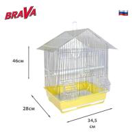 Клетка BraVa для птиц, А401# 34,5*28*46см ВВ-А2-906