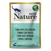 PRIME NATURE пауч 100гр в желе Тунец с дорадо д/кошек