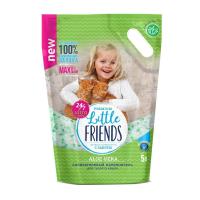 Little Friends Aloe Vera наполнитель силикагелевый 5л /6/