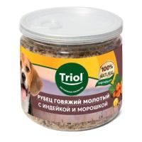 Аппетитная "приправа" из говяжьего рубца с индейкой и морошкой, 100г, Triol