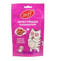 Лакомство для кошек Хрустящие подушечки Biff с паштетом из баранины 60 г 026694 ТИТБИТ