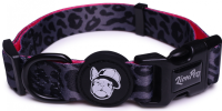 Ошейник для собак LionPets с рисунком из полиэстера LPO-00500-1 (Обхват 40-65 см, ширина 2,5 см)