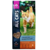 ALL CATS д/кошек стерилизованных с индейкой 13кг
