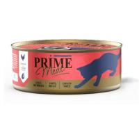 PRIME MEAT ж/б 100г Курица с креветкой, филе в желе, д/кошек