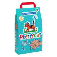 PRETTY CAT наполнитель впитывающий для кошачьих туалетов Premium 4л/2кг морской бриз