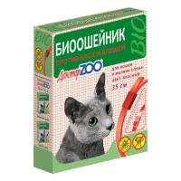 ДОКТОР ЗОО Ошейник п/б БИО красный д/кошек и мелких собак