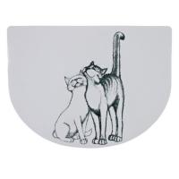 Коврик под миски ТРИКСИ "Кошечка" 24540
