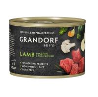 Grandorf FRESH консервы д/соб. Паштет из ягненка с цукини и цветной капустой 200г