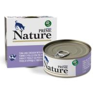 PRIME NATURE ж/б 150г в бульоне Курица и тунец с говяжьим легким д/собак
