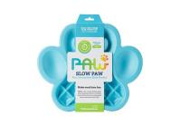 Миска Лапа для медленного кормления, синяя / PetDreamHouse PAW Slow Feeder Blue Easy, 450 г