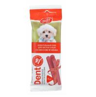 Жевательный снек DENT со вкусом ягненка для собак мини пород 1шт (1*16) 026151 ТИТБИТ