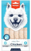 Wanpy Dog Крем лакомство для собак "нежное пюре" из курицы 70 г