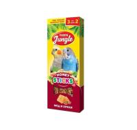 HAPPY JUNGLE Палочки д/птиц мед и орехи 3 шт 90 гр