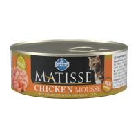 Farmina Matisse Cat консервы мусс с кур. д/взр. кошек 85г