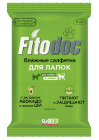FITODOC влажные салфетки для лап 15шт