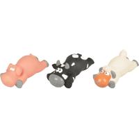 Игрушка в ассортименте (корова, овца, свинья), 20 см, латекс