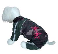 Комбинезон ПЭТ ФЭШН "Dog Star" мех, хаки, девочка 20
