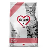 1st CHOICE GF DERMA корм для кошек с гиперчувствительной кожей, лосось, 1.8 кг