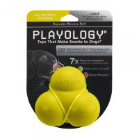 Playology жевательный тройной мяч SQUEAKY BOUNCE BALL для собак с пищалкой и с ароматом курицы
