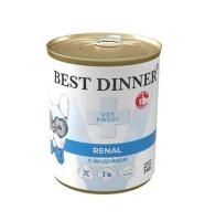 Best Dinner Vet Profi Renal при заболеваниях почек у взрослых собак "С индейкой" 340 гр