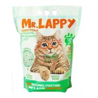 Силикагелевый наполнитель Зеленое яблоко Mr.Lappy 3,8л