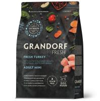 GRANDORF Fresh Dog Adult MINI Turkey&Sweet Potato Свежее мясо индейки с бататом д/собак мел. пор.3кг