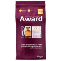 AWARD Urinary д/кошек д/проф. мочекам. болезни с курицей с добав. клюквы/цикория/рыбьего жира 10кг