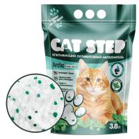 Наполнитель впитывающий силикагелевый CAT STEP Arctic Fresh Mint, 3,8 л /1*8/