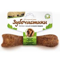 ЗУБОЧИСТИКИ Лакомство жевательное д/собак средних пород Говядина (1*144) ДЕРЕВЕНСКИЕ ЛАКОМСТВА