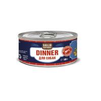 Solid Natura Dinner консервы д/собак Говядина 0,1кг