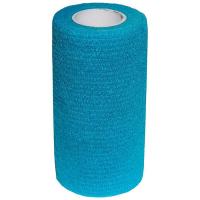 Valta Care Premium бинт самофиксирующийся c горьким вкусом 10 см х 450 см, голубой