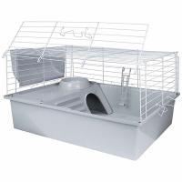 Клетка ECO РОДЖЕР 60 №1 складная, шаг прута до 25мм, 58*40*h34см (+миска, 2 кормушки) 41692