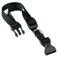 Ошейник ФЕРПЛАСТ CLUB C40/70 с пластиковым креплением черный