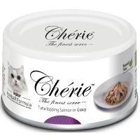 Pettric консервы Cherie Hairball control Тунец с лососем 80г