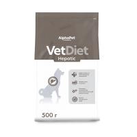 AlphaPet Vet Diet 0,5кг Hepatic сухой при заболеваниях печени для собак