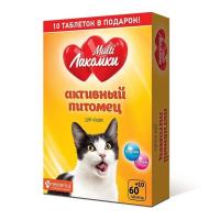 MultiЛакомки Активный питомец для кошек 70 таб.