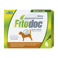 FITODOC капли дерматологические д/средних пород собак 1,2мл №4