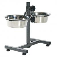Стойка ТРИКСИ с мисками 2х0,75л 24920