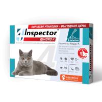 ИНСПЕКТОР Quadro капли для кошек 4-8кг №3