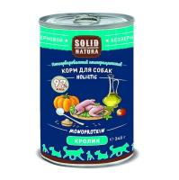 Solid Natura Holistic консервы д/собак Кролик 0,34кг