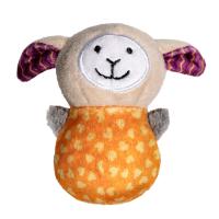 Игрушка для собак мелких пород мягкая Овечка 85мм, серия MINI DOGS, 12141170 Triol