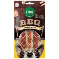 Лакомство для собак "Пряный бекон", 66г, серия BBQ, Triol