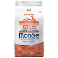 Сухой корм Monge Dog Speciality Line Monoprotein Puppy&Junior д/щенков всех пород, лосось/рис 2,5кг