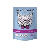 Паучи Best Dinner Exclusive Vet Profi Urinary кусочки в соусе с Курицей 0,085 кг