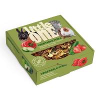 Little One Пицца с овощами, лакомство-игрушка д/грызунов 55г