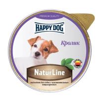 Happy Dog Natur Line Кролик паштет (НФКЗ) - 0,125 кг