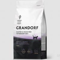 GRANDORF VETERINARY DIET Cat HYPOALLERGENIC д/кошек с пищевой аллергией или непереносимостью 2кг