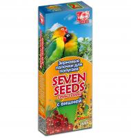SEVEN SEEDS Палочки д/попугаев с вишней 3шт (1*22) S406