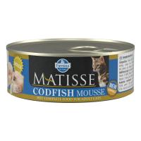 Farmina Matisse Cat консервы мусс с треской д/взр. кошек 85г